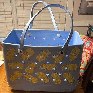 EUC Large Pineapple Bogg Bag *limited edition*